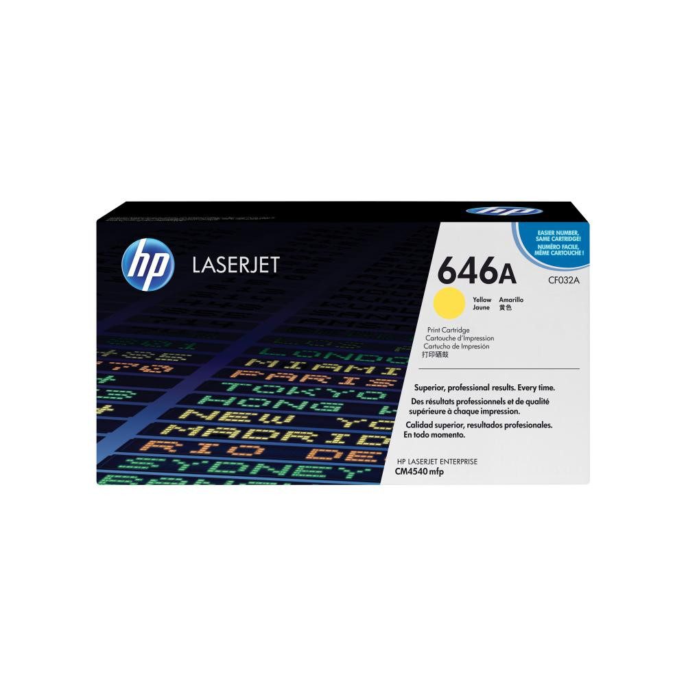 Tonerpatrone No.646A Toner gelb