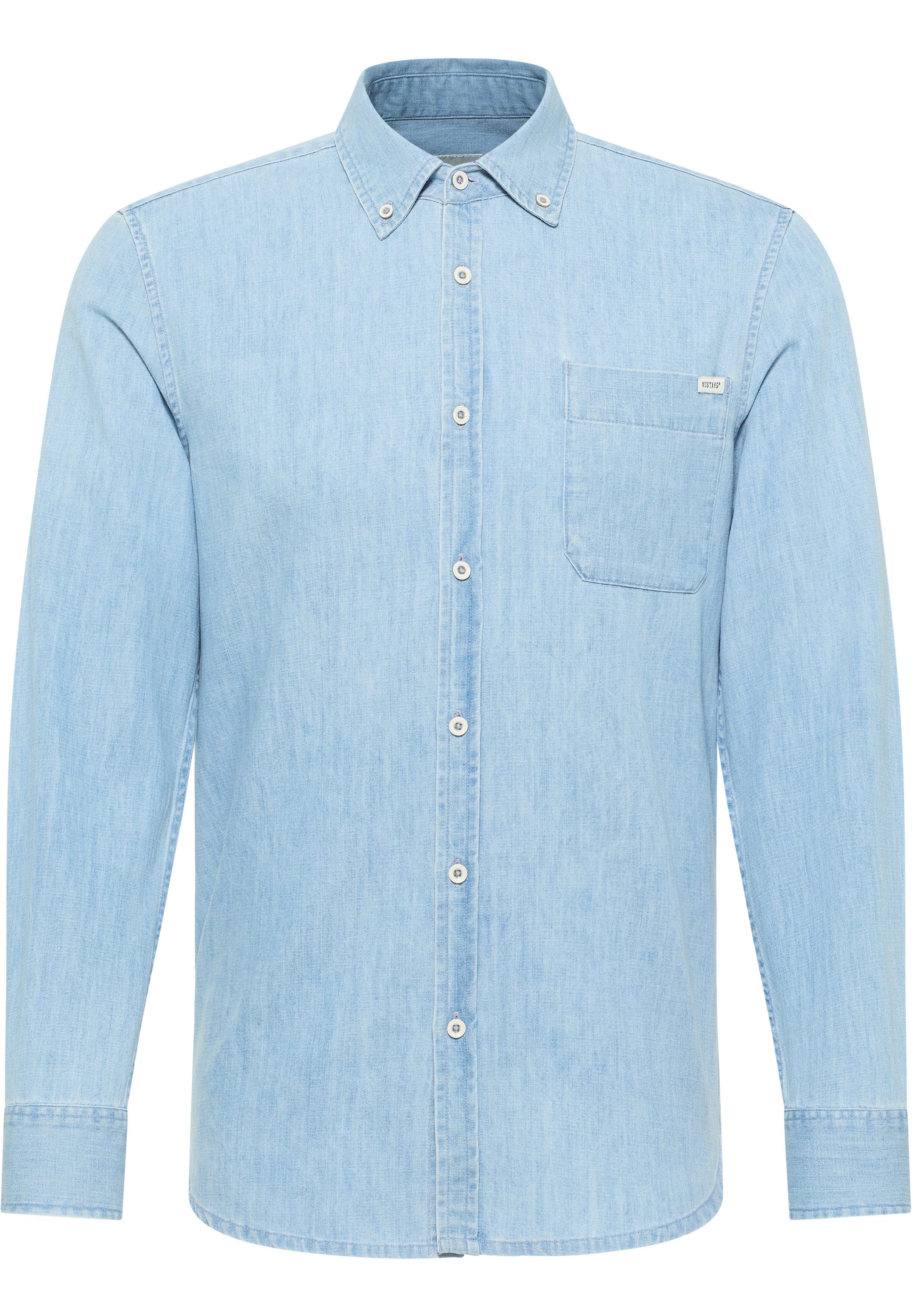 MUSTANG Langarmhemd Herren Style Cullman günstig online kaufen
