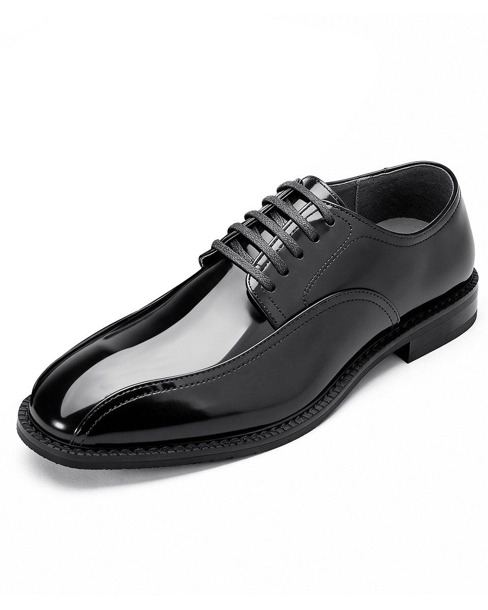 Allthemen Schnürschuh Herren Business Schnürschuhe mit Glänzende Oberfläche Elegant