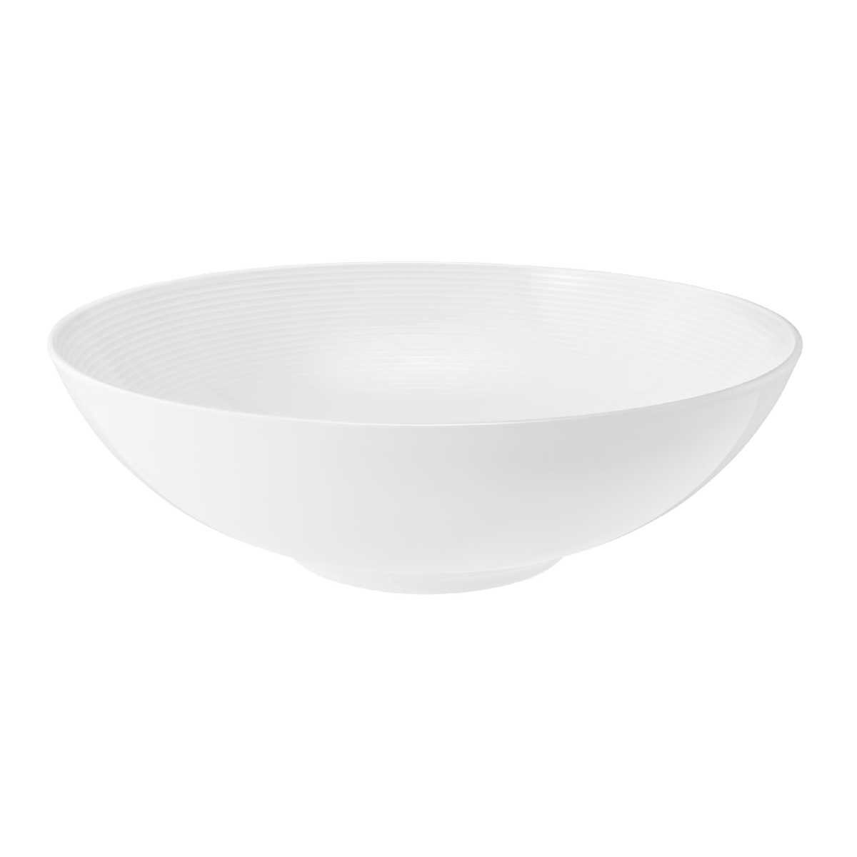 Seltmann Weiden Schüssel Beat Weiß, Porzellan, 30 cm