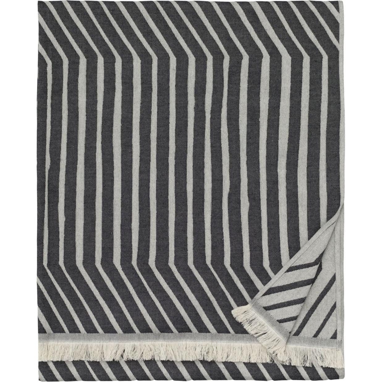 Marimekko Badetücher Badetuch Kalasääski Off White / Charcoal (100x180cm) günstig online kaufen