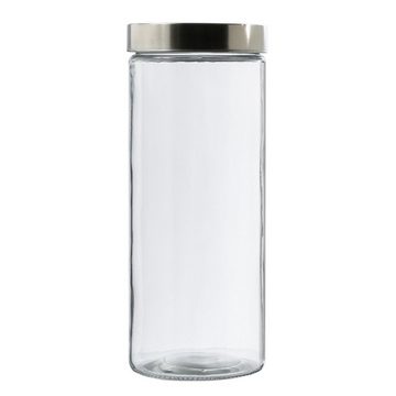 GAUMENKICK Vorratsglas Vorratsdose Vorratsglas Aufbewahrungsgläser 1,7/2,2 Liter 6er Set, Glas, (6-tlg)