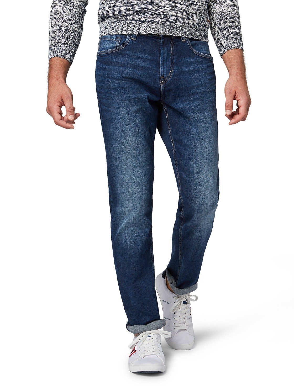 TOM TAILOR 5-Pocket-Jeans »Josh Regular Slim Jeans« mit engem Bein online  kaufen | OTTO