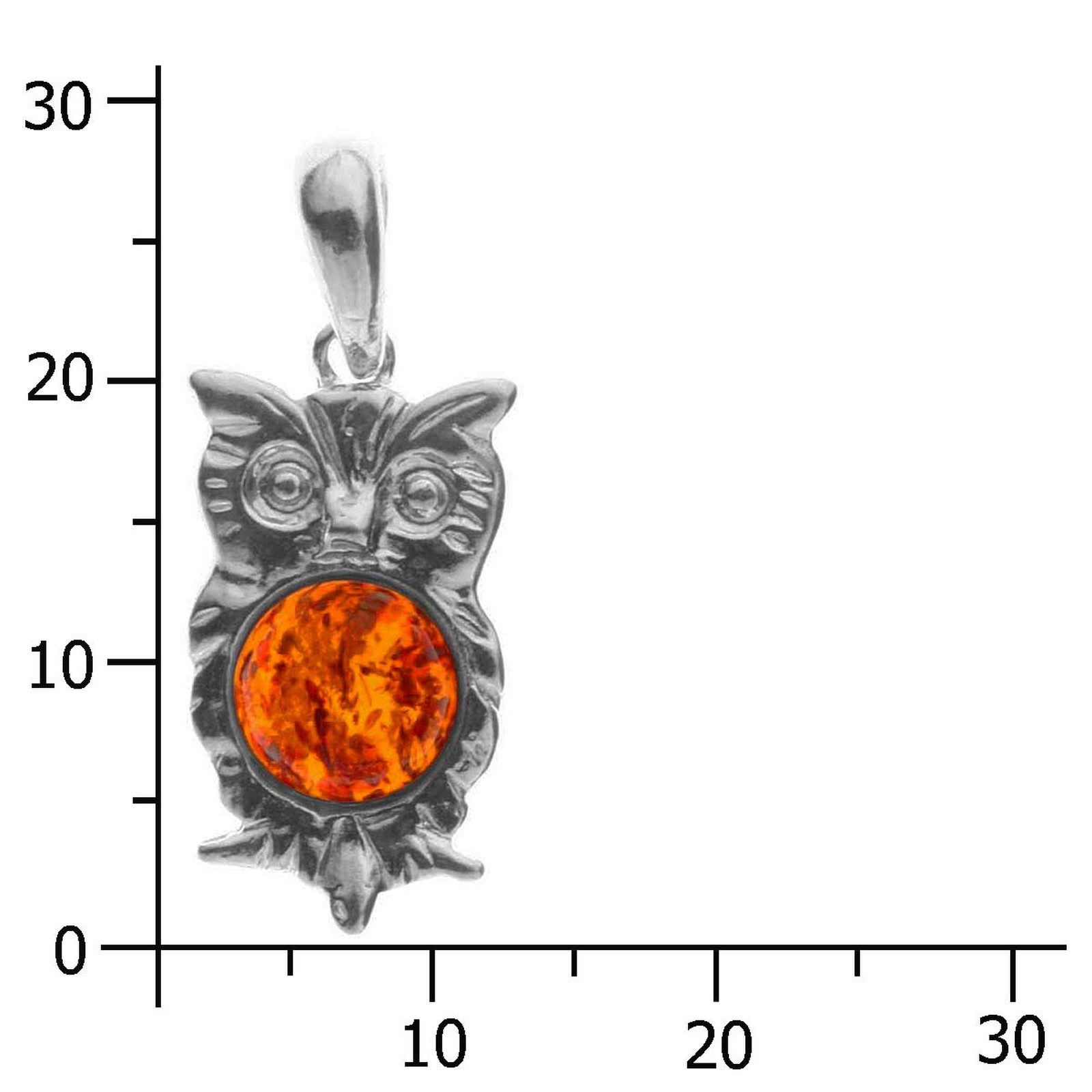 OSTSEE-SCHMUCK Kettenanhänger Ostsee-Schmuck Anhänger Uhu Anhänger Uhu (1-t günstig online kaufen