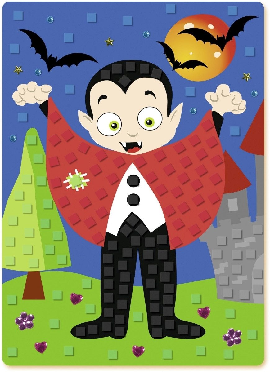 Ursus - Ludwig Bähr Bastelkartonpapier Moosgummi Mosaik 'Vampir'