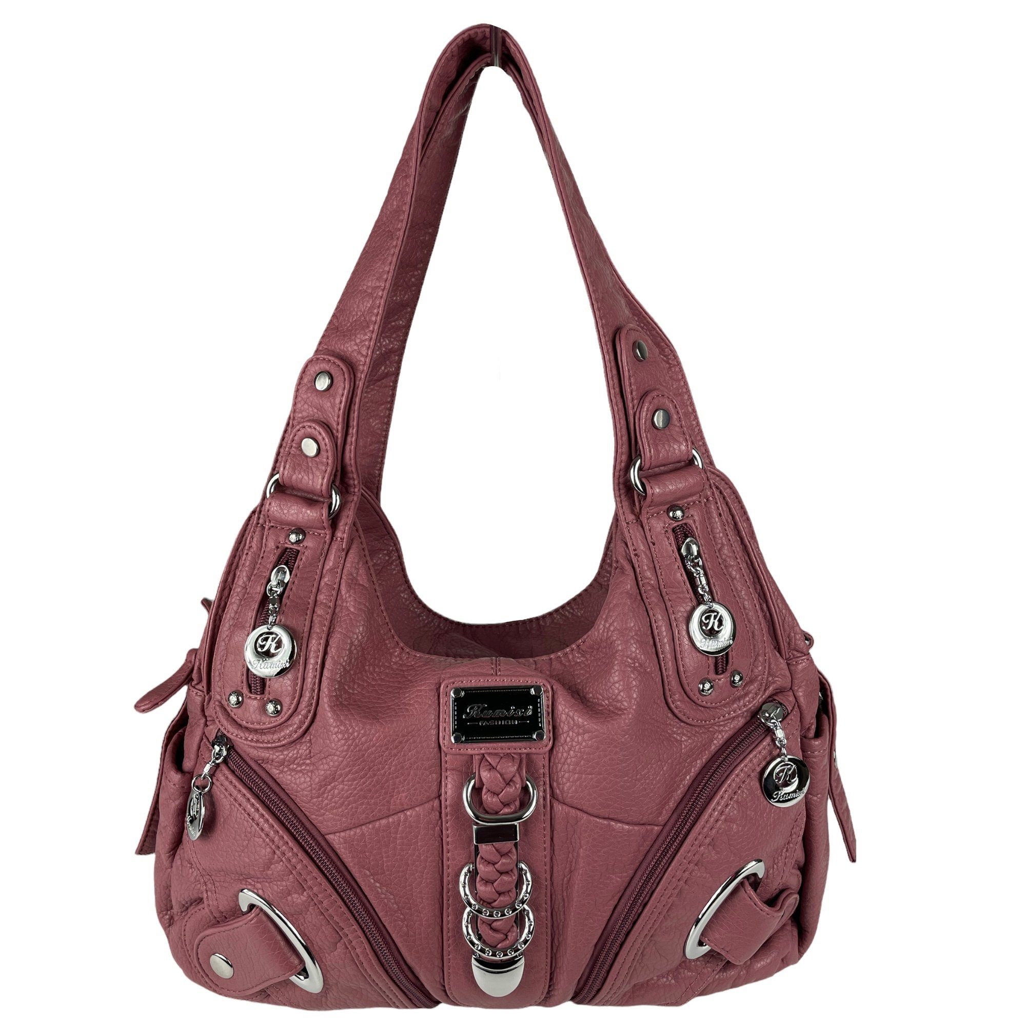 Taschen4life Schultertasche Damen, klassische Umhängetasche, Hobo günstig online kaufen