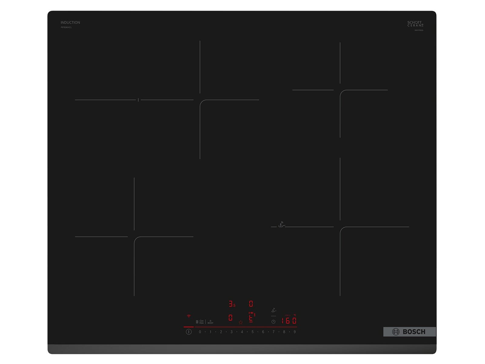 BOSCH Induktions-Kochfeld PIF63KHC1E, autark, Timer