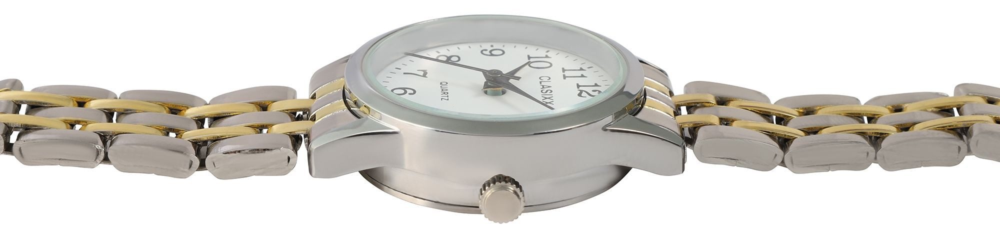 Clasixx Quarzuhr 1800260 mit Gliederarmband, Datumsanzeige günstig online kaufen