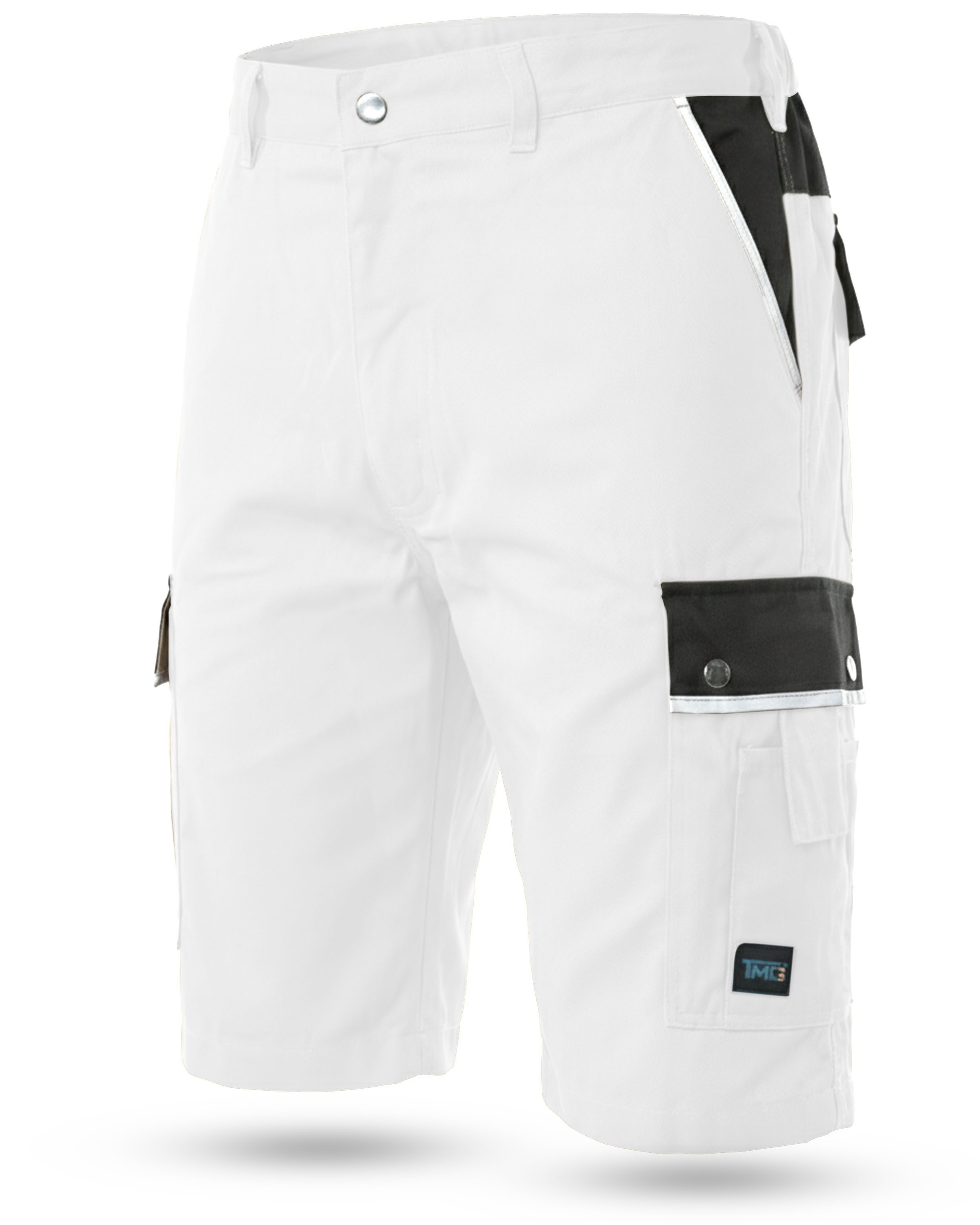 TMG International Arbeitsshorts kurze Arbeitshose Short Style Cargohose Bermuda Robustes Material und hoher Tragekomfort