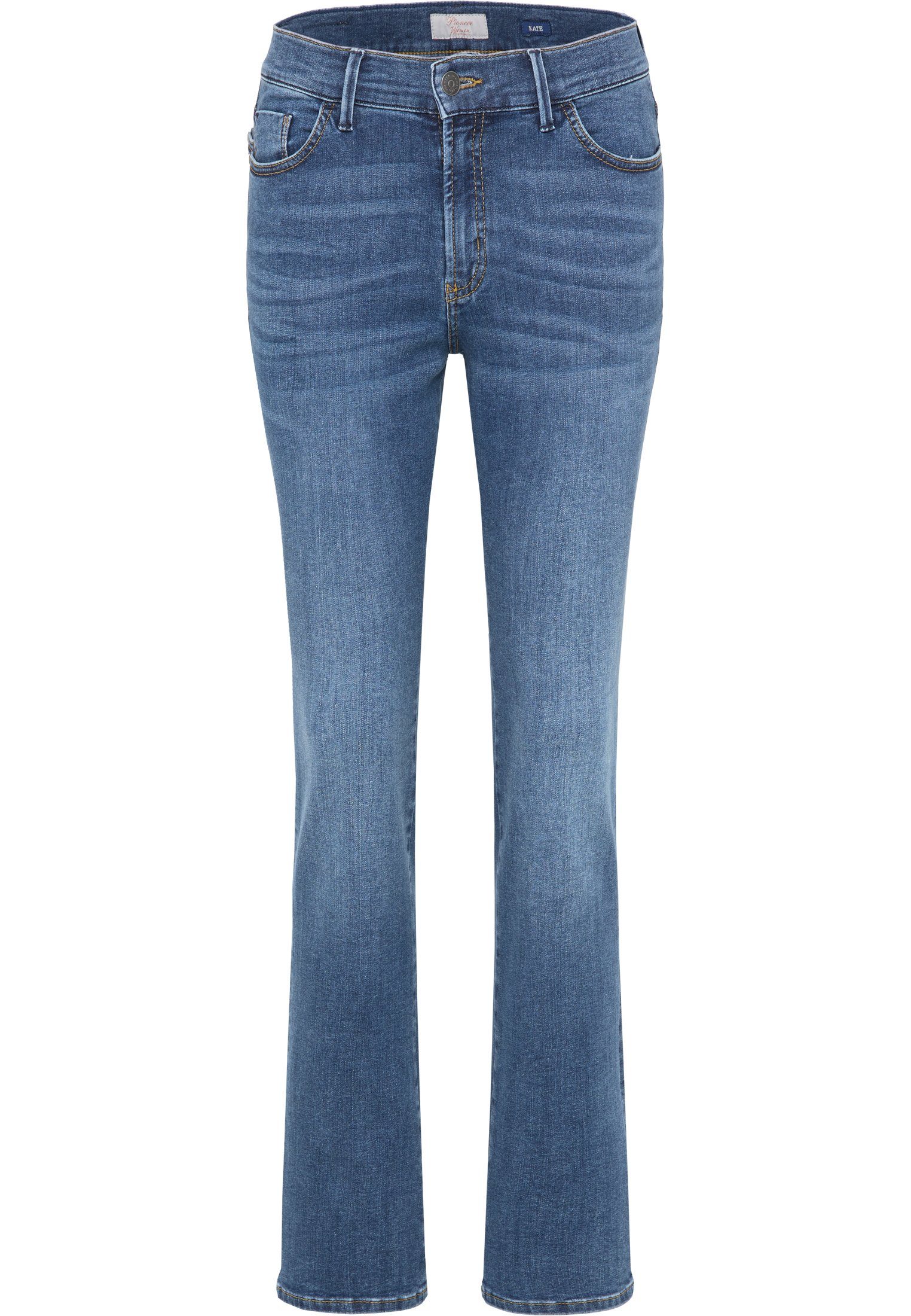 3213 Pioneer used mid POWERSTRETCH Jeans KATE - Stretch-Jeans Authentic blue PIONEER 4010.52