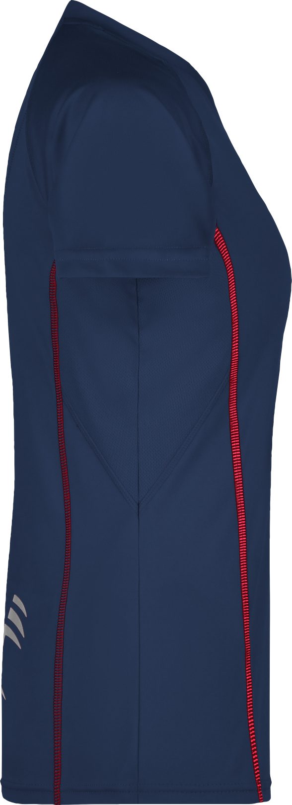 James & Nicholson Laufshirt Doppelpack Damen Sportshirt mit reflektierenden Details JN422 (Doppelpack, 2 Stück) Feuchtigkeitsregulierend, atmungsaktiv und schnell trocknend
