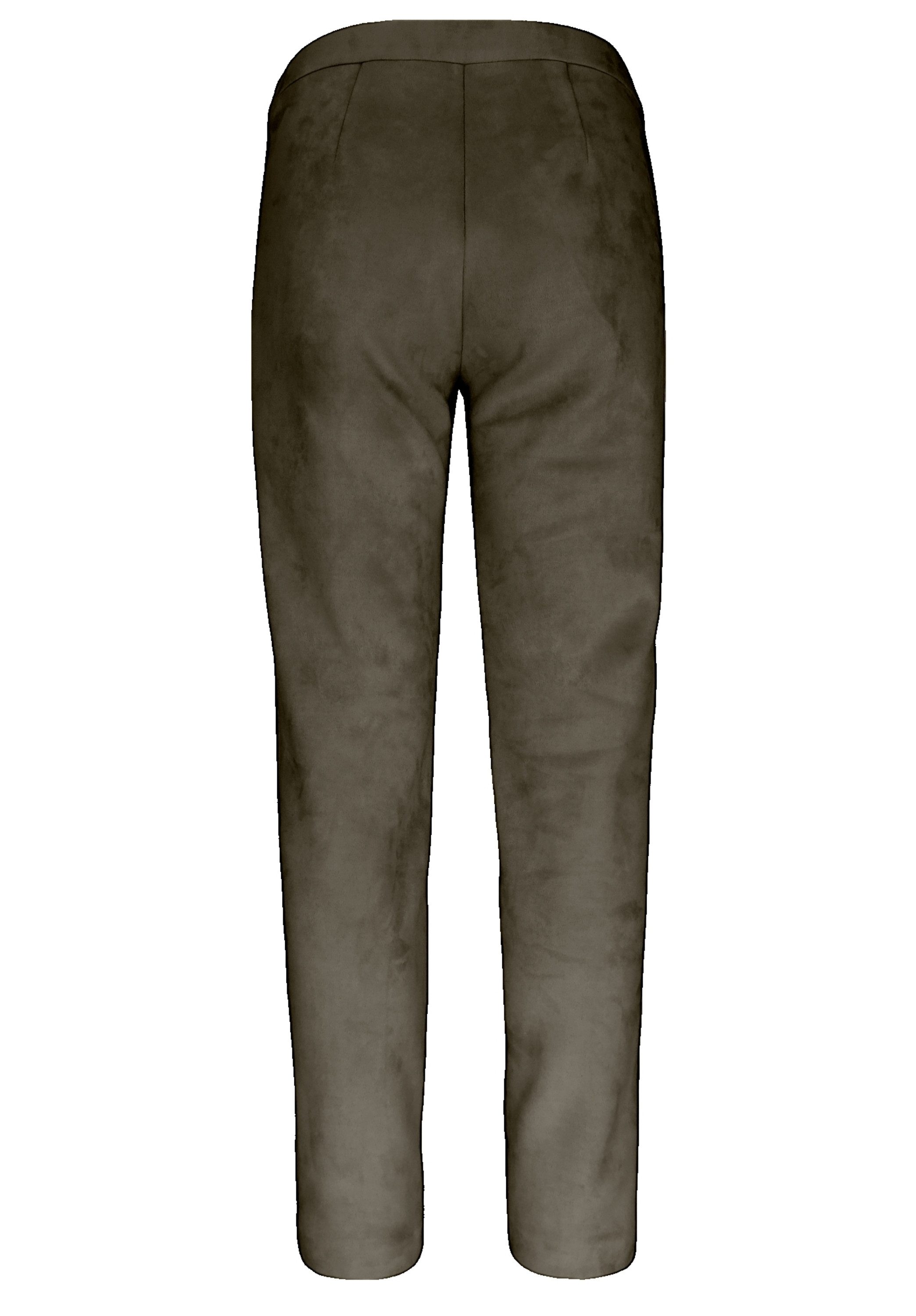 bianca Stretch-Hose DENVER in cooler Veloursleder-Optik und Trendfarbe günstig online kaufen