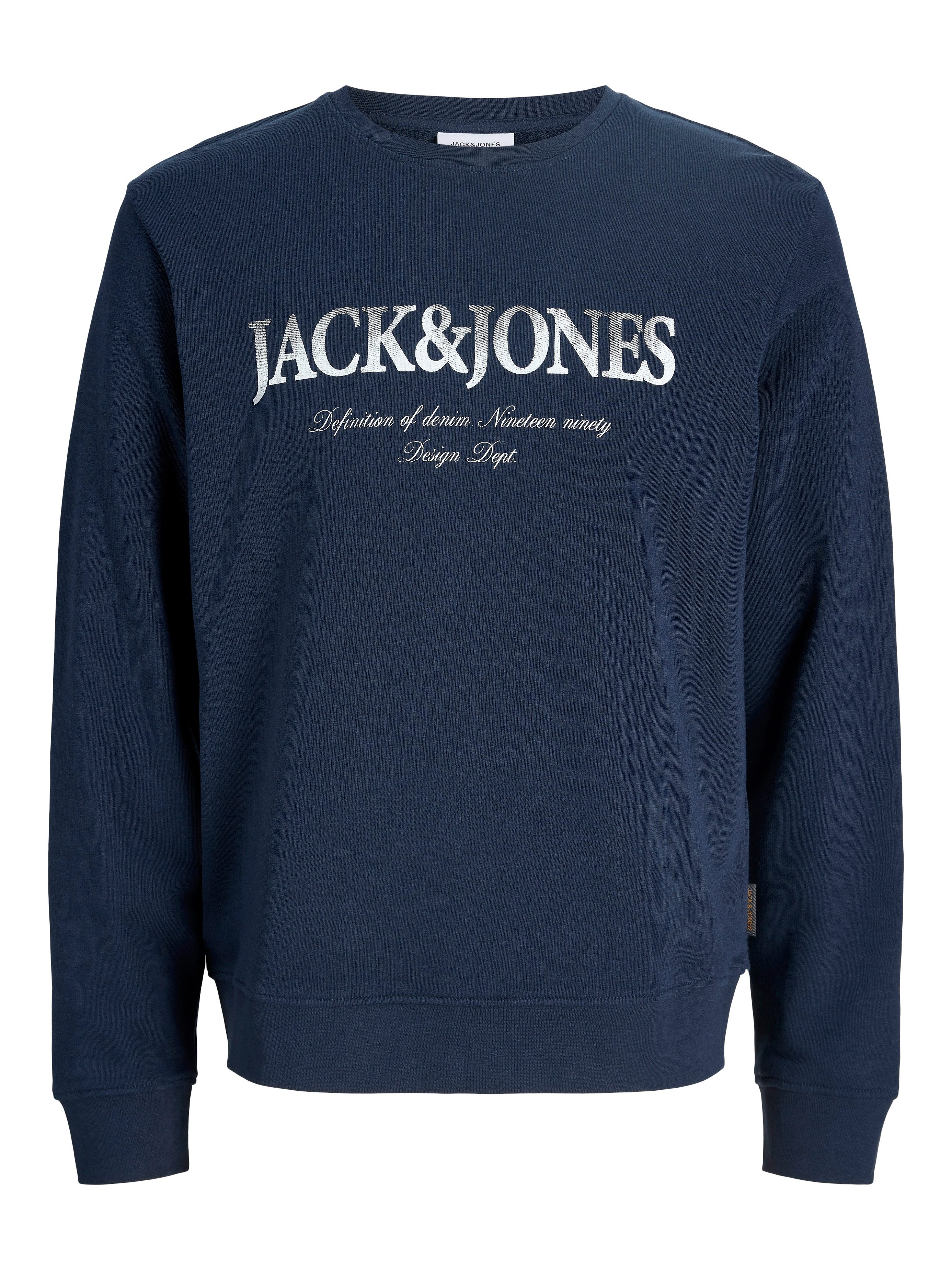 Sweatshirt JJDEVIN DAYTONA PRINT SWEAT CREW N PLS