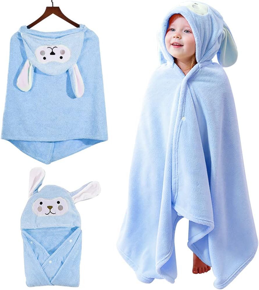 Kapuzenhandtuch Kapuzenhandtuch für Babys,70x140 cm Babybadetuch aus Korallenvlies