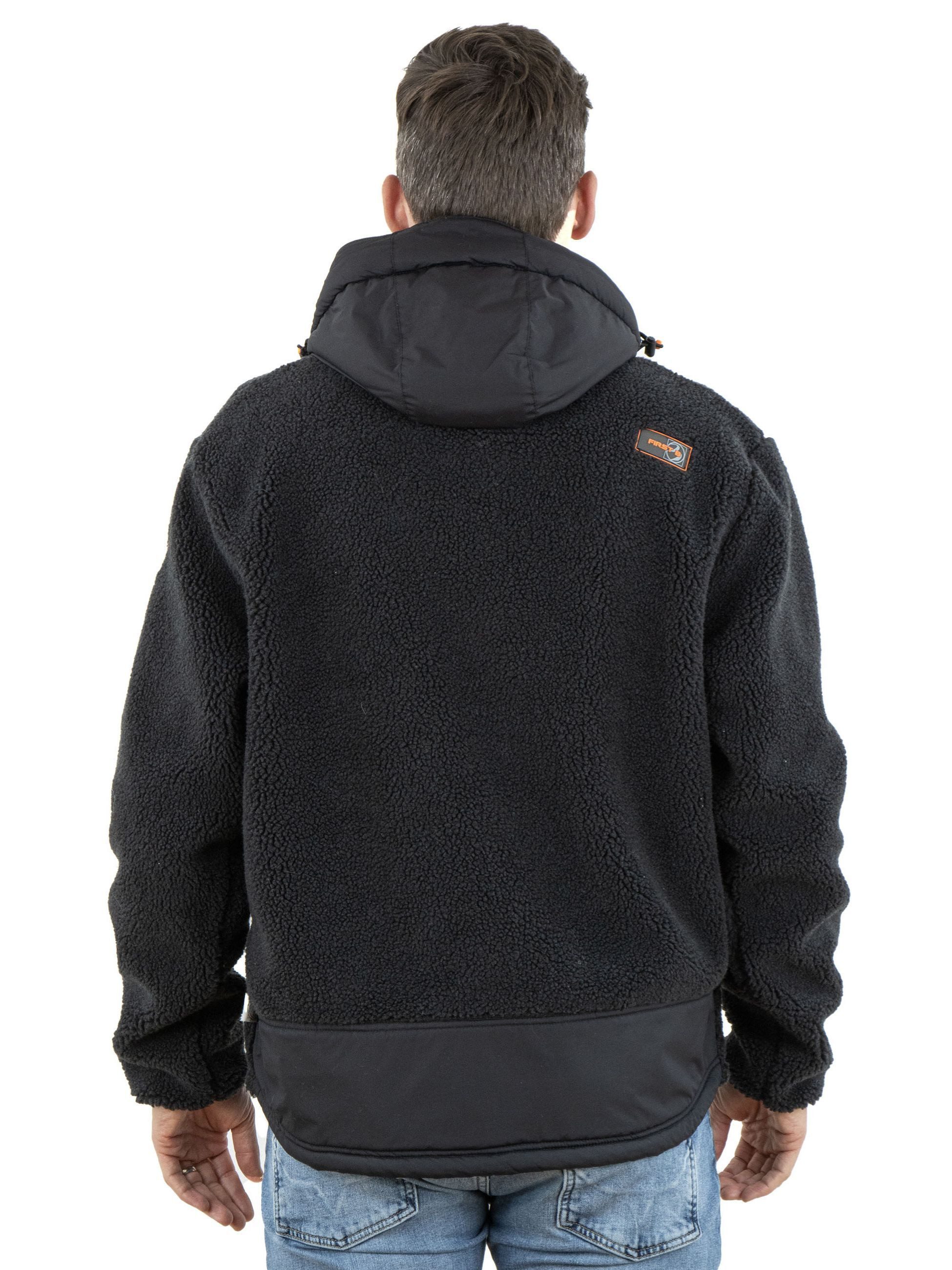 FirstB Fleecepullover Herren Sherpafleece Troyer Arnd günstig online kaufen