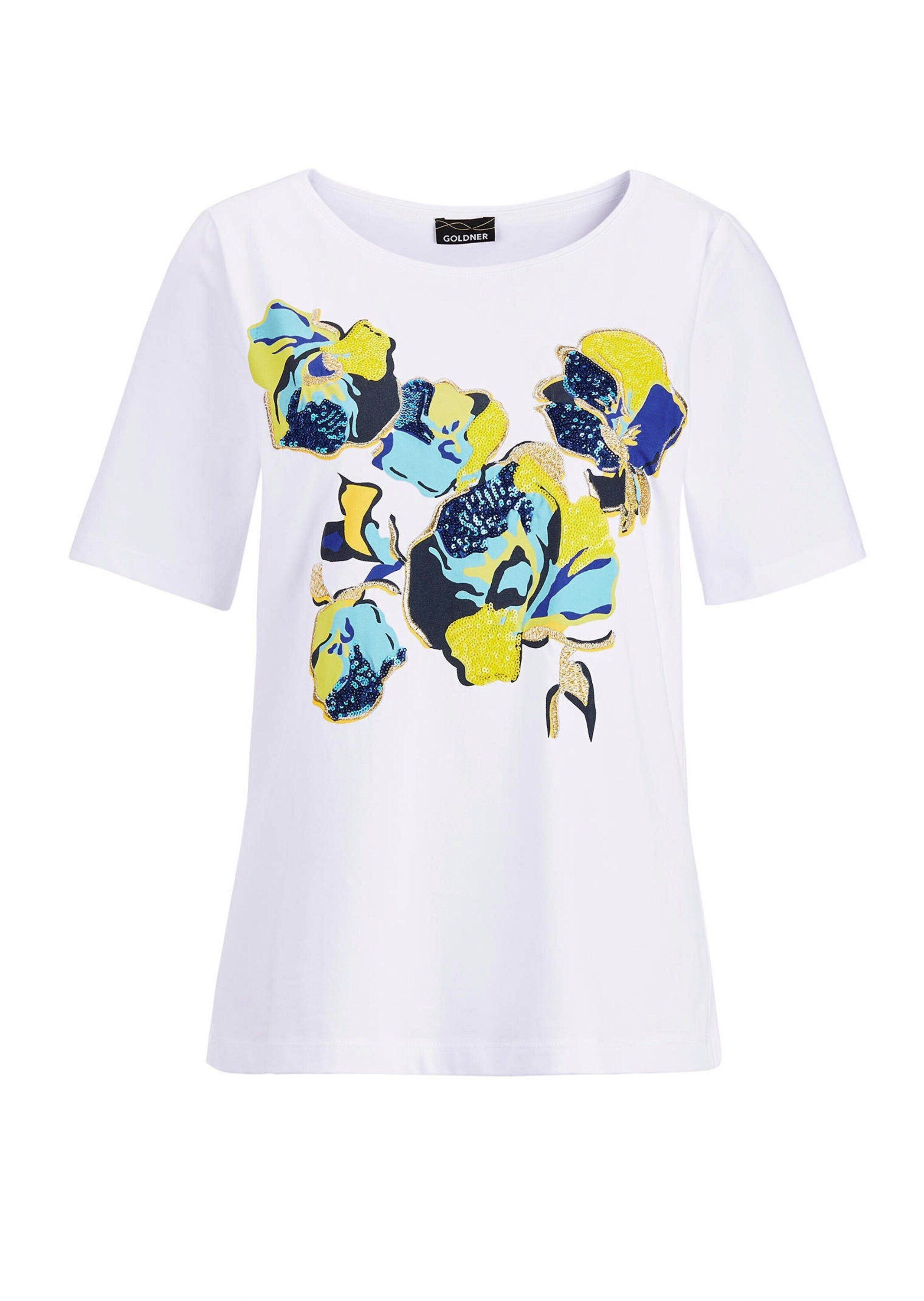 GOLDNER Print-Shirt Kurzgröße: Shirt