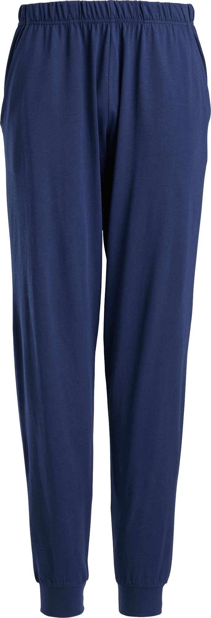 Schlafhose Herren-Hose, lang mit Bündchen