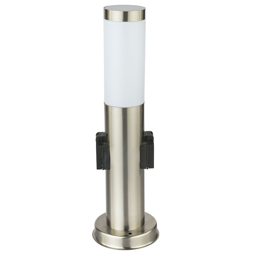 GLOBO LIGHTING LED Wandstrahler, Leuchtmittel inklusive, Warmweiß, Neutralweiß, Tageslichtweiß, Smart Home LED RGB Außenleuchte mit Steckdose