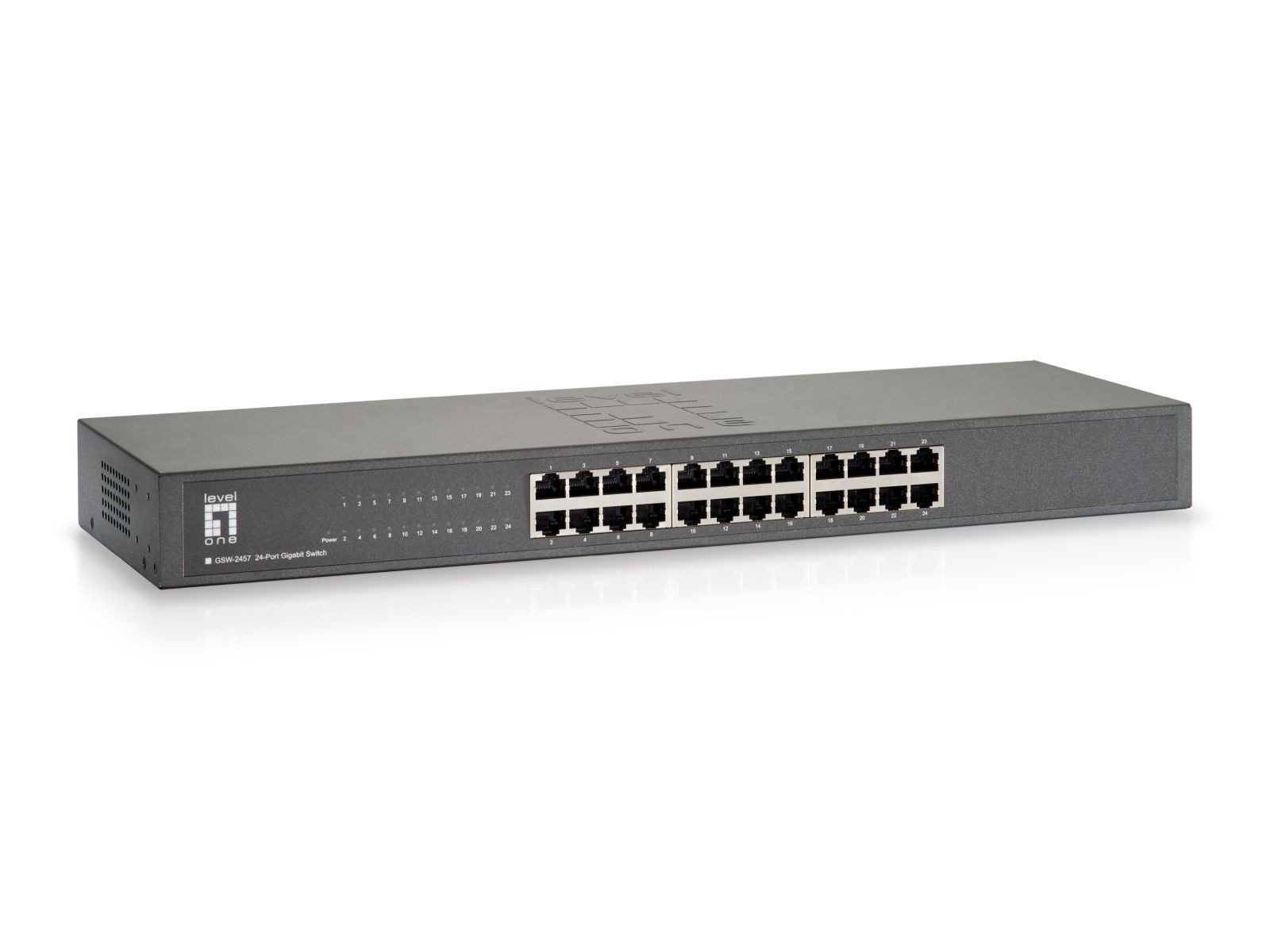 Levelone GSW-2457 - Switch - 24 x 10/100/1000 Netzwerk-Switch