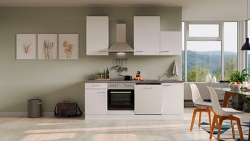 Flex-Well Küche Neo, wahlweise mit E-Geräten, Gesamtbreite 220 cm