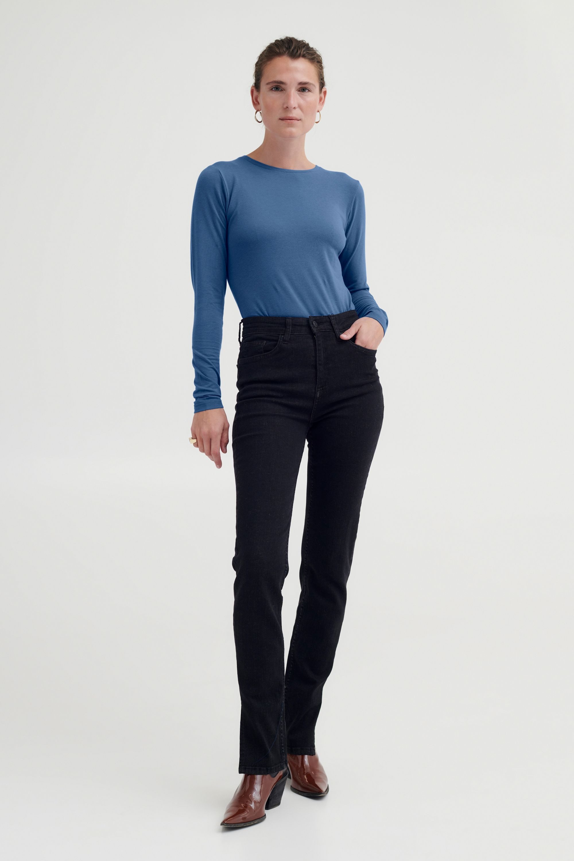 b.young Sweatshirt BYPAMILA Basic Longsleeve günstig online kaufen