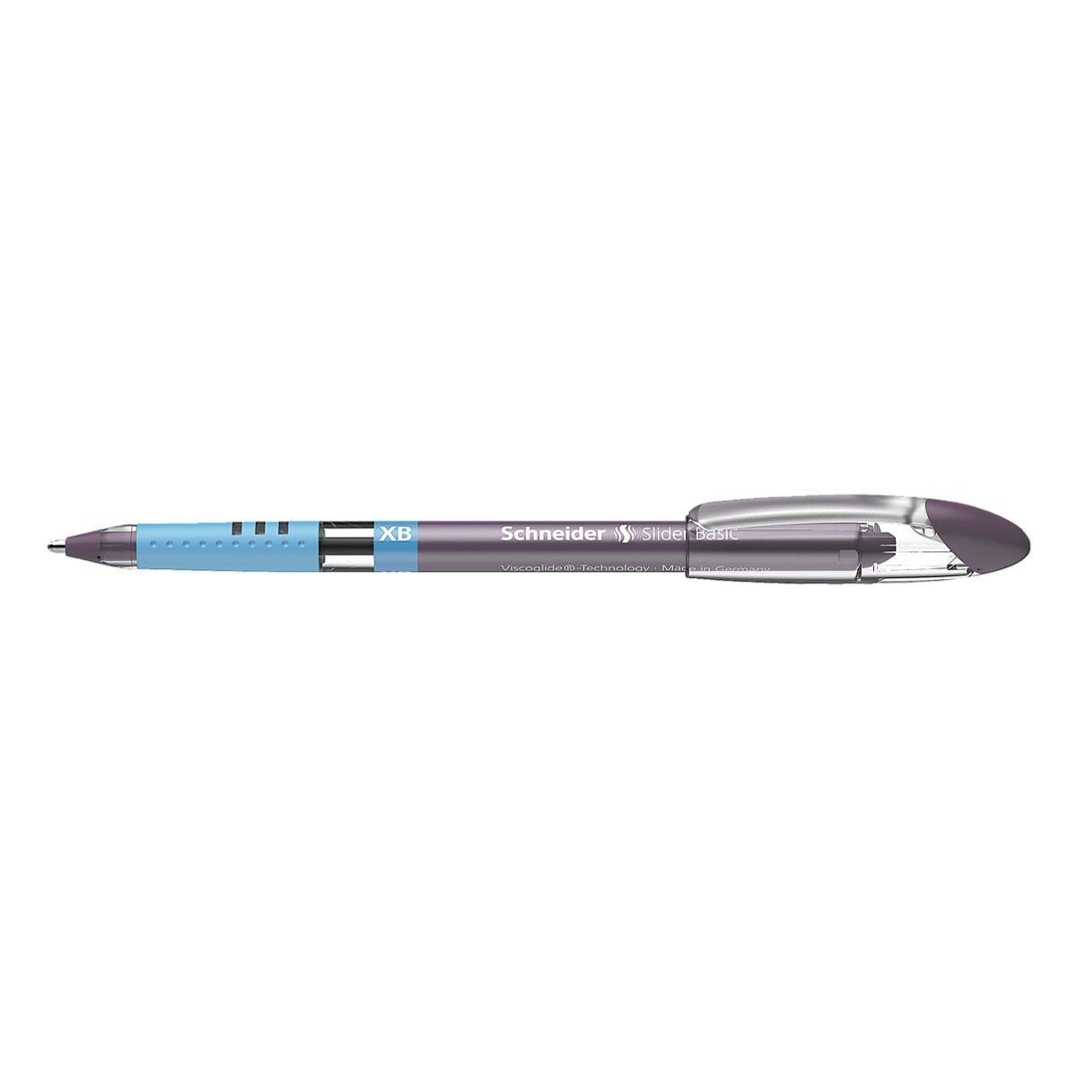 Schneider Kugelschreiber Slider XB 1512, violett mit 0,7 Kappe, Strichbreite: mm (XB)