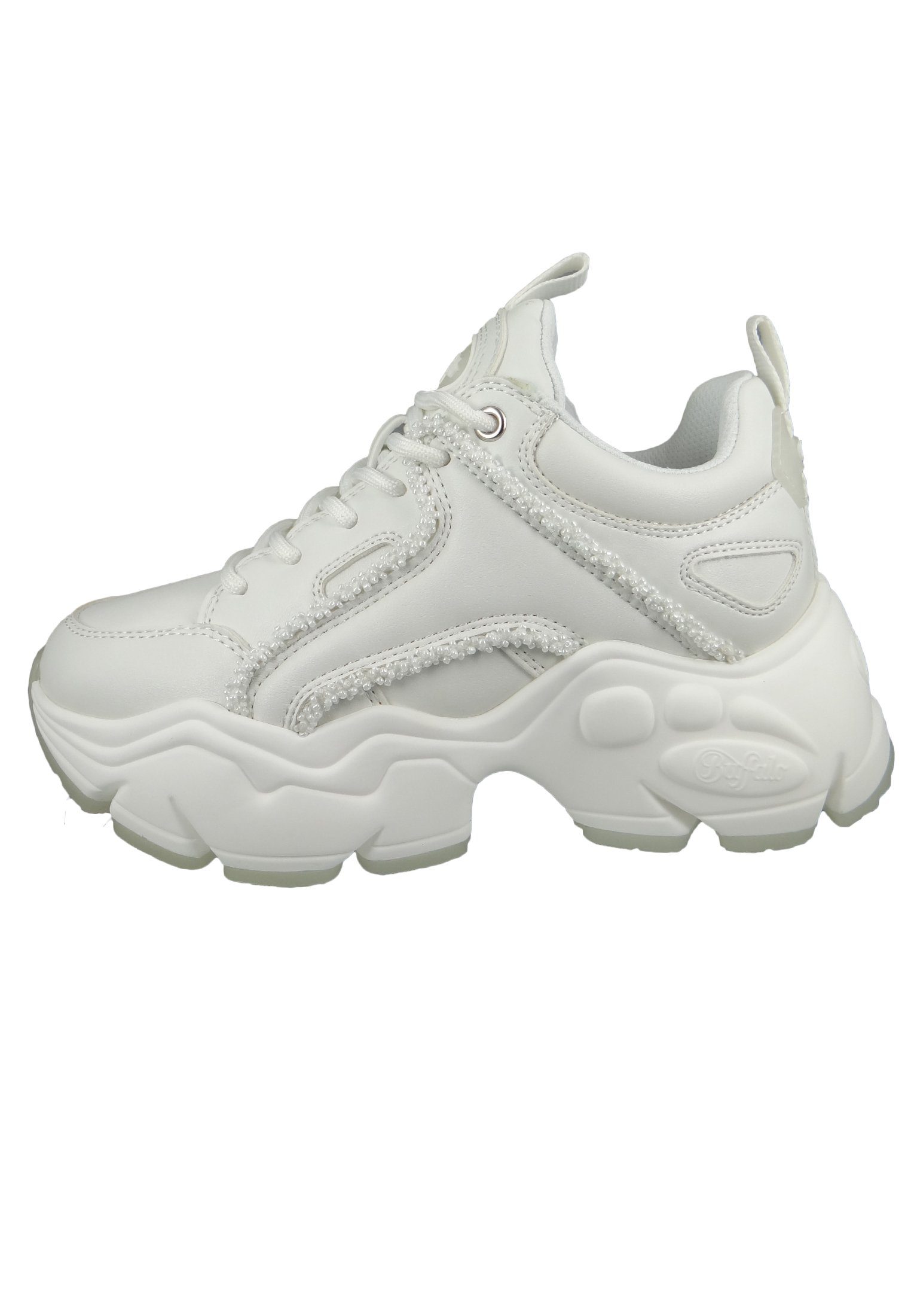 Buffalo 1630722 Binary Pearl Low Top White Sneaker