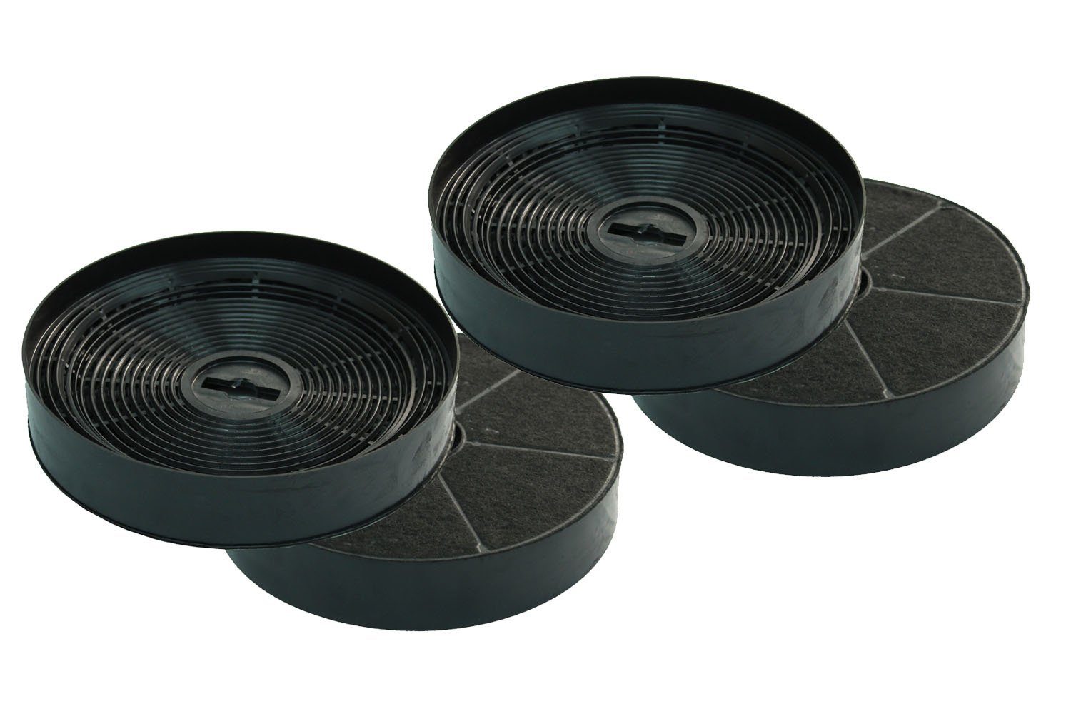 keenberk Aktivkohlefilter Oranier + Gorenje KSC 700 Aktiv-Kohlefilter Sparset (4 Stück) Umluft