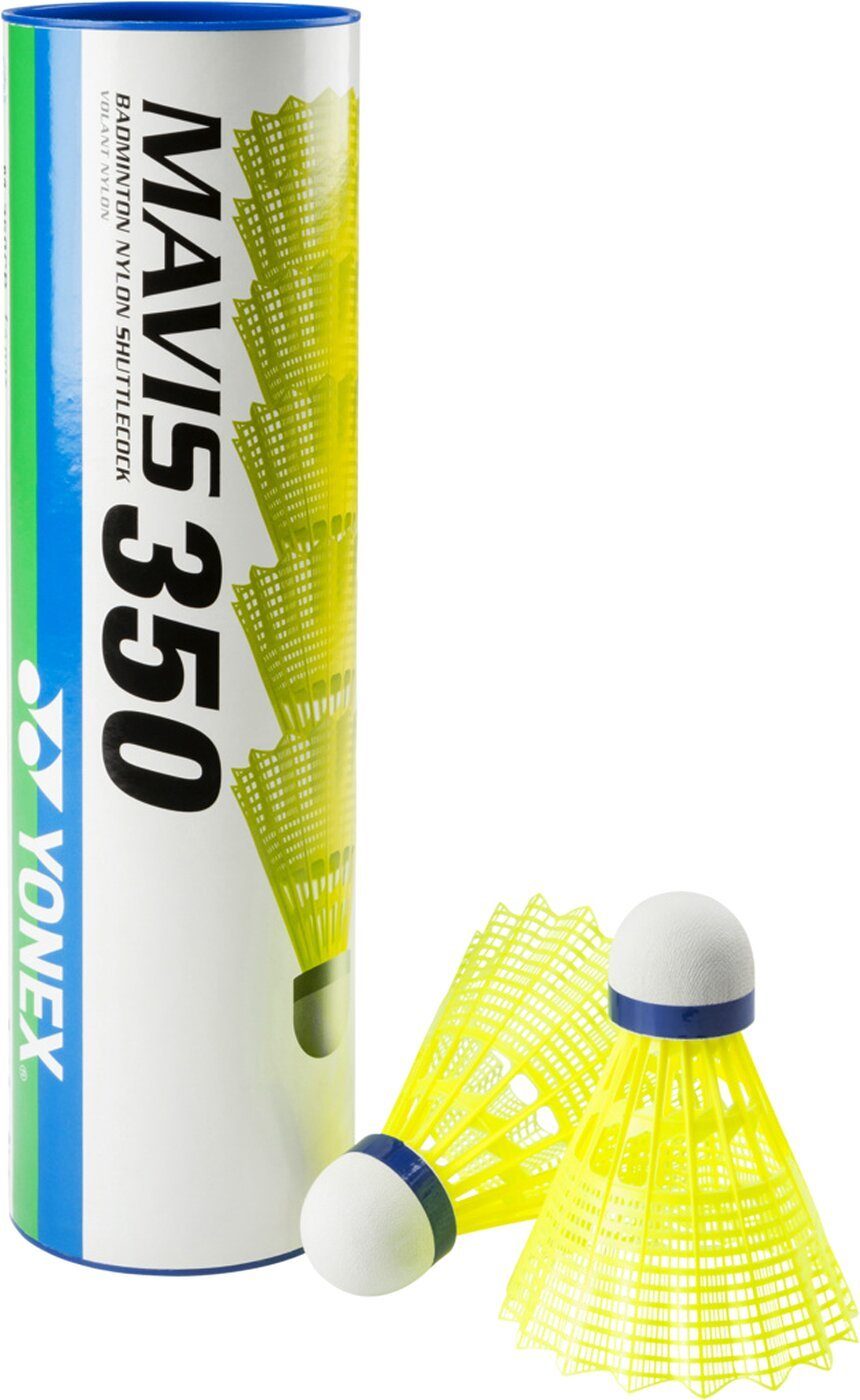 Badmintonball Badminton-Ball Mavis 350 6er Dose