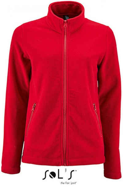 SOLS Fleecejacke Damen Plain Fleece Jacke Norman