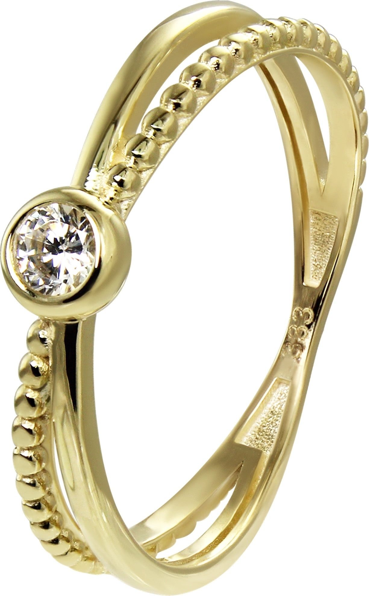 GoldDream Goldring GoldDream Gold Ring Crossed günstig online kaufen