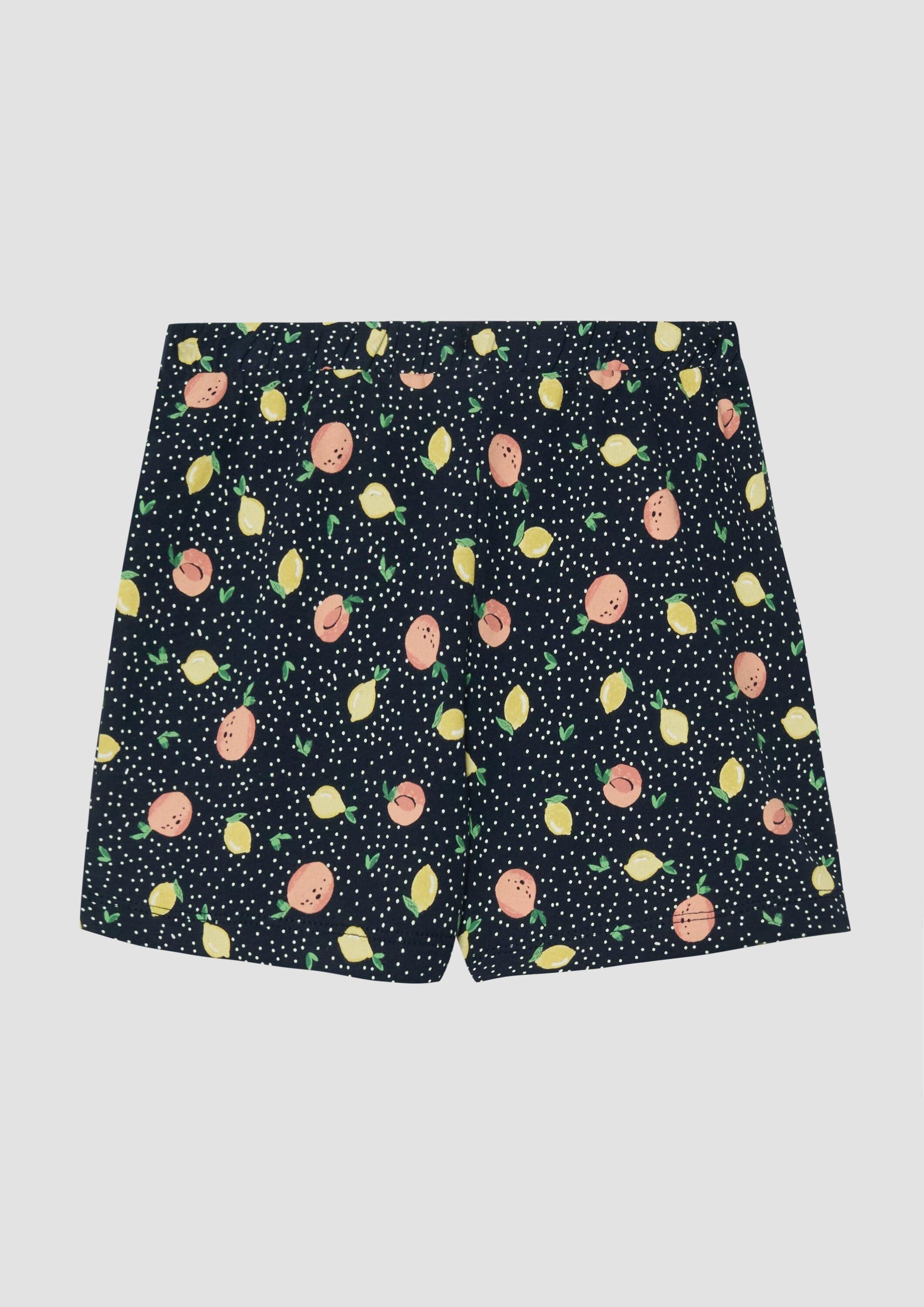 s.Oliver Shorts Hose Loose-Fit-Shorts aus Jersey