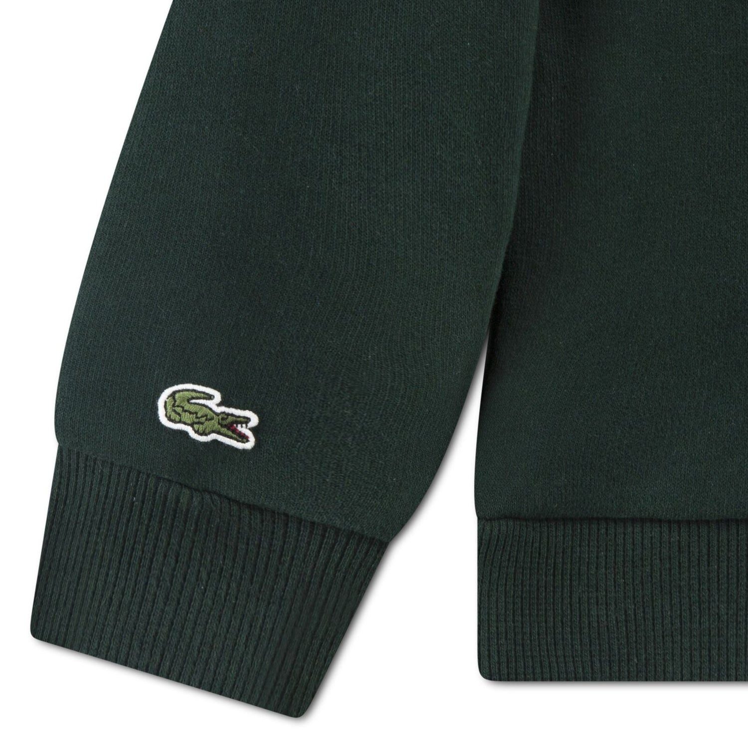 Lacoste Jogginganzug Lacoste Baby Fleece Set Forest Green mit Krokodil grün 2 Teiler
