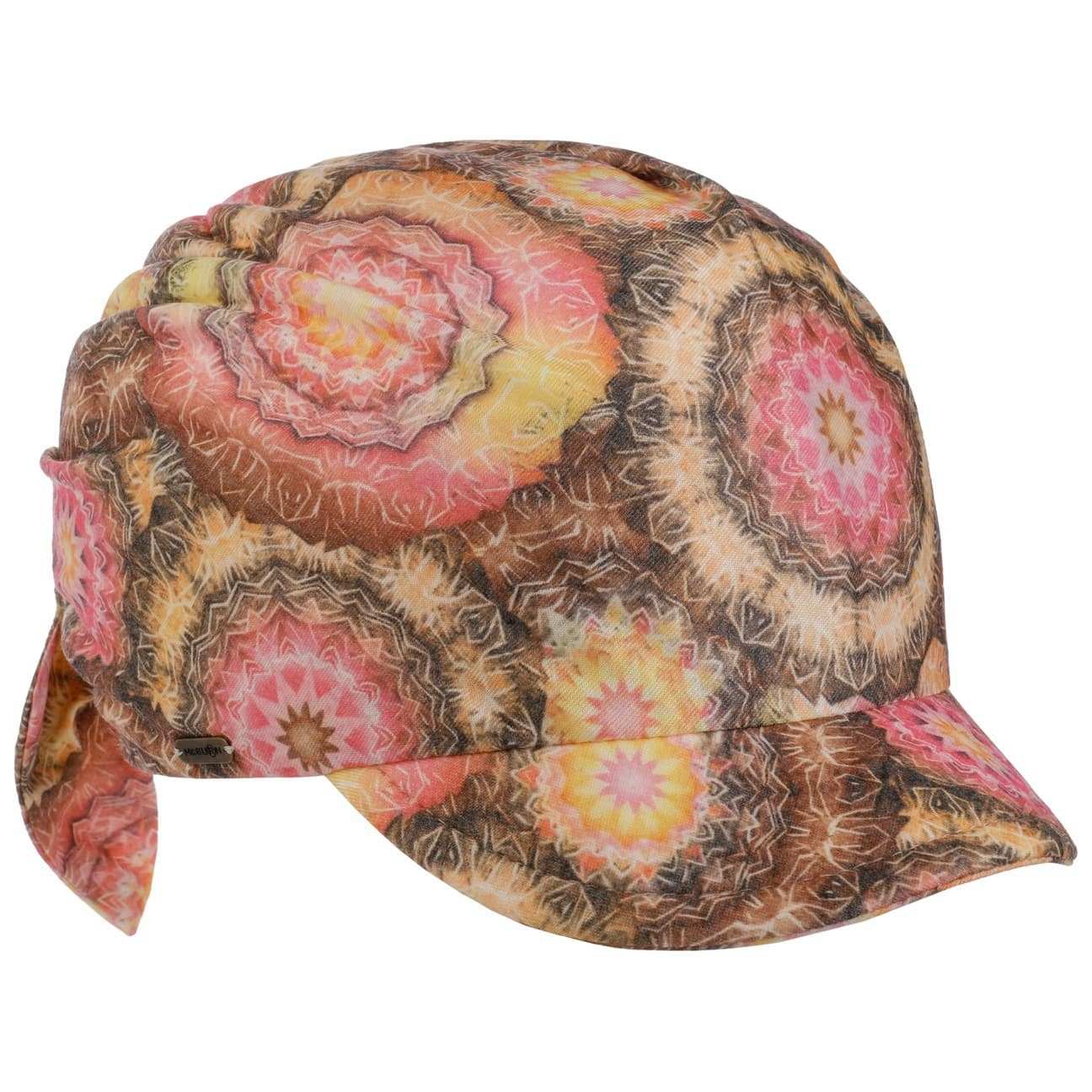 in Schirm, Made Visor Turban mit McBurn (1-St) Italy rosa