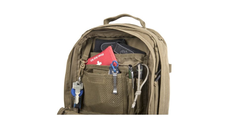 Helikon-Tex Rucksack Helikon-Tex Raccoon Mk2 Rucksack, 20 Liter, schwarz (1-tlg), MOLLE kompatibel