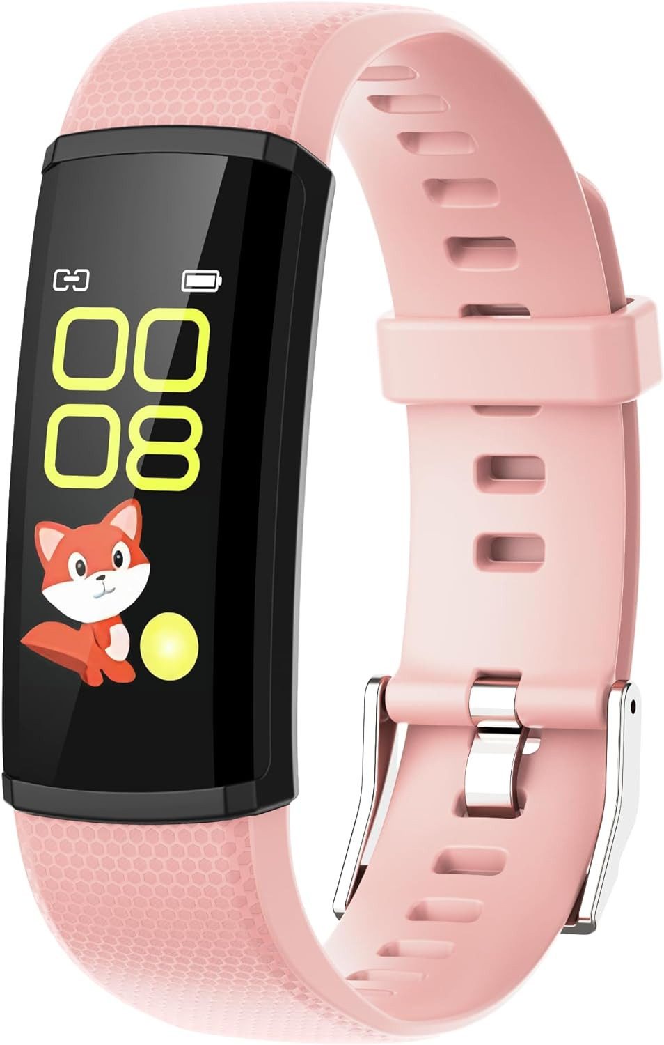 findtime Optische Sensortechnologie Smartwatch (0,96 Zoll, Android, iOS), mit Benachrichtigung Schrittzähler Uhr Herzfrequenz Blutdruckmessung