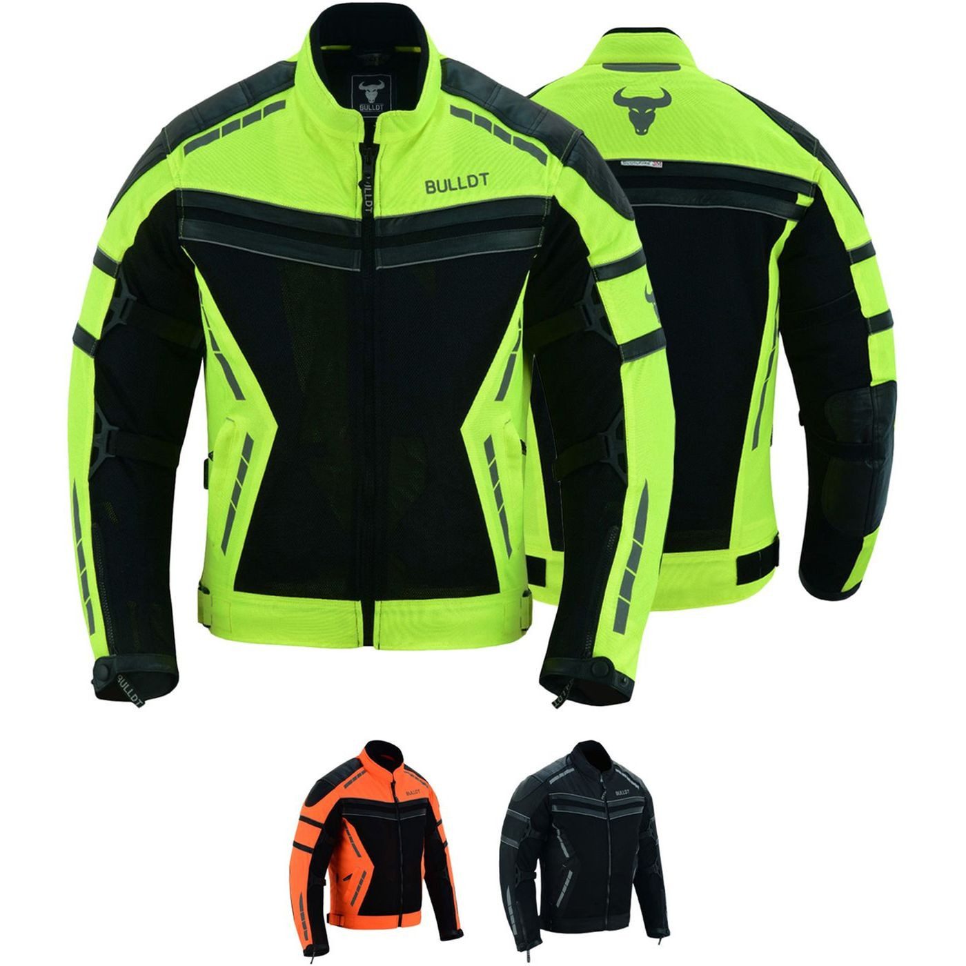 BULLDT Motorradjacke BLD323J BULLDT Motorradjacke Sommer Tech Mesh Jacke