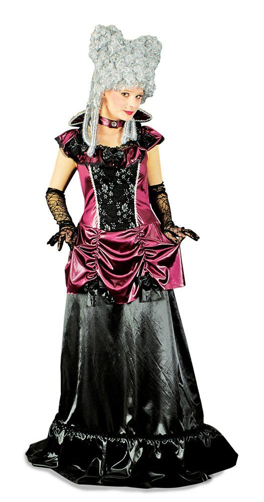 Hexen-Kostüm Vampir Kostüm 'Catherine' für Damen - Kleid mit Re