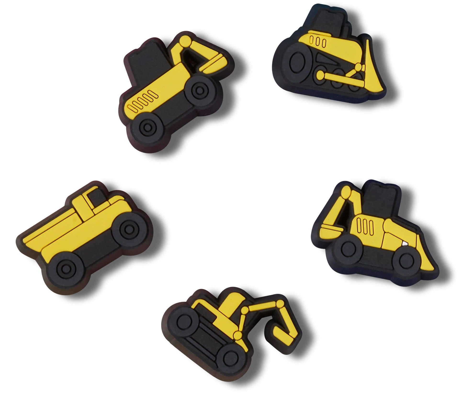 5er Mini Construction Crocs (5-tlg) Jibbitz Charm 3D Schuhanstecker 10011587 - -