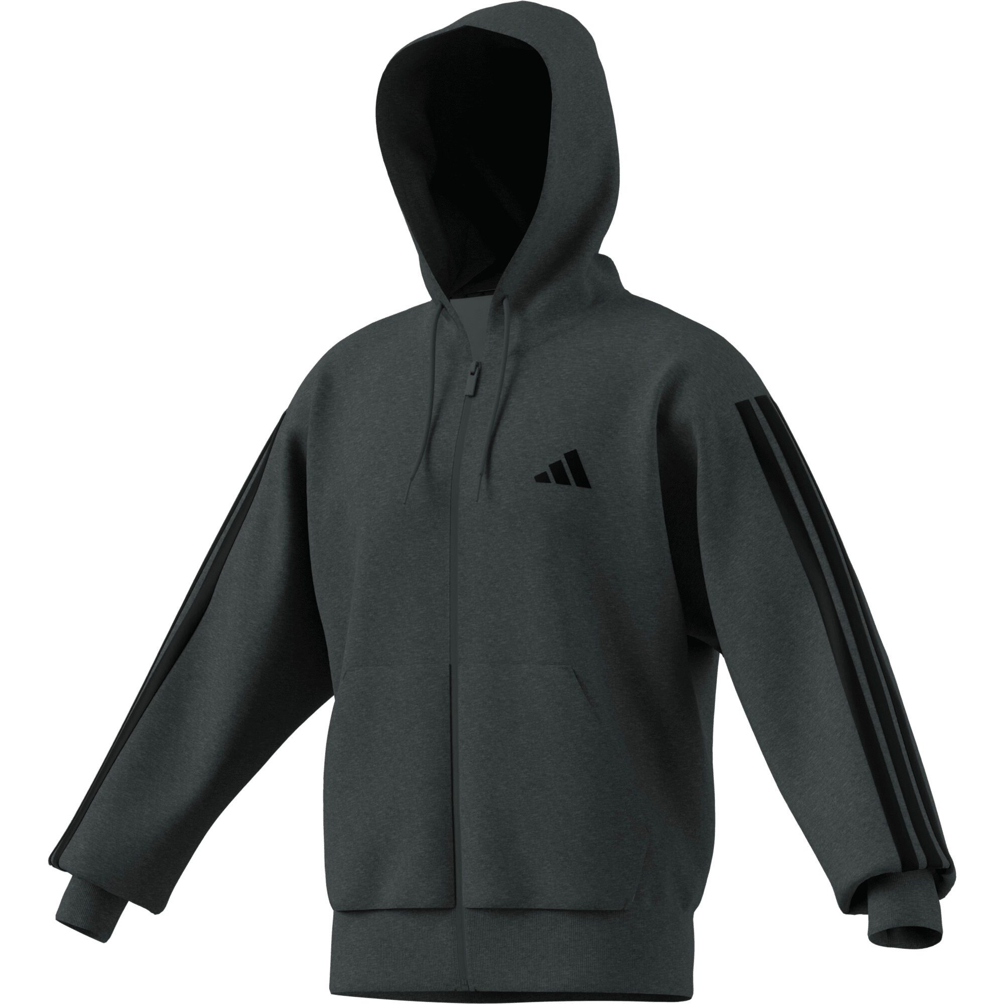 adidas Performance Sweatjacke adidas Herren Kapuzenjacke 3S Fleece FZ Hoodie