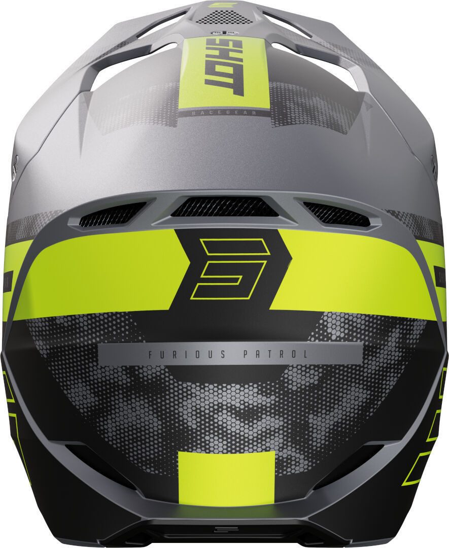 Shot Motocrosshelm Furious Patrol Motocross-Helm, Belüftet