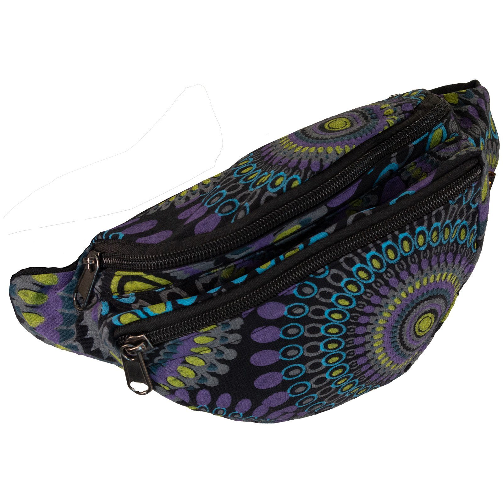 KUNST UND MAGIE Bauchtasche Kunst und Magie Bunte Boho Goa Bauchtasche Gürteltasche Hüfttasche