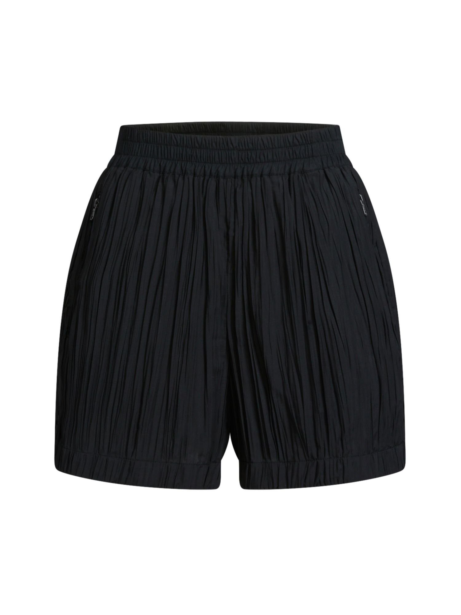 Esprit Shorts Plissierte Shorts mit hohem Bund (1-tlg)