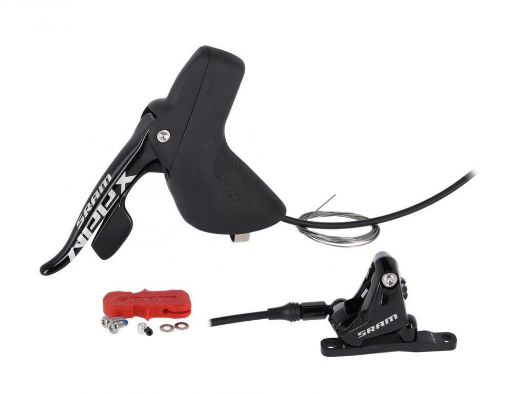 SRAM Scheibenbremse SRAM Apex Bremshebel mit Dropper Actuator hinten Flat Mount - Kontroll