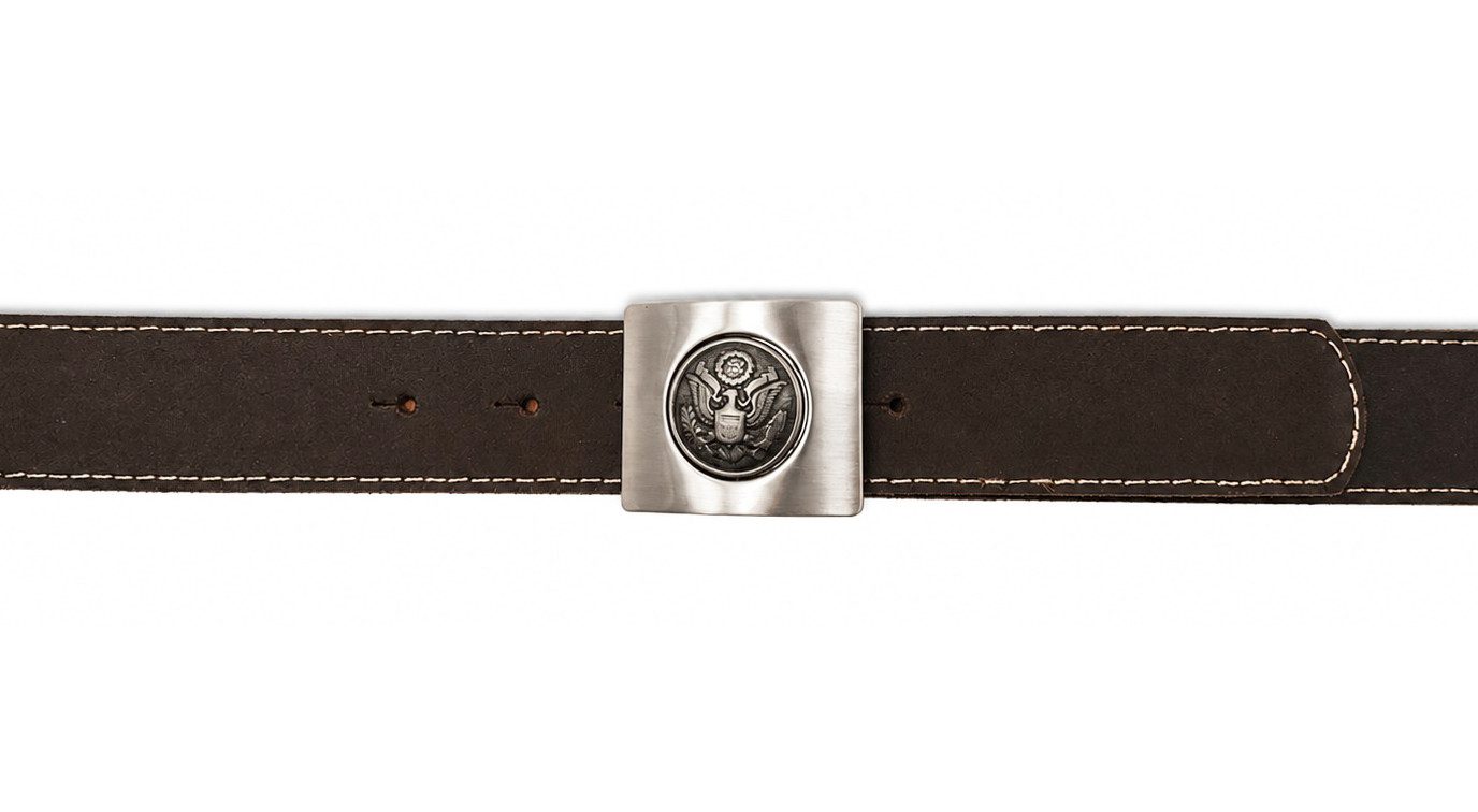 Cassandra Accessoires Ledergürtel "Eagle" mit Adler-Schließe Echt Leder - MADE IN GERMANY