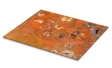 Posterlounge Acrylglasbild Odilon Redon, Beschwörung der Schmetterlinge, Malerei