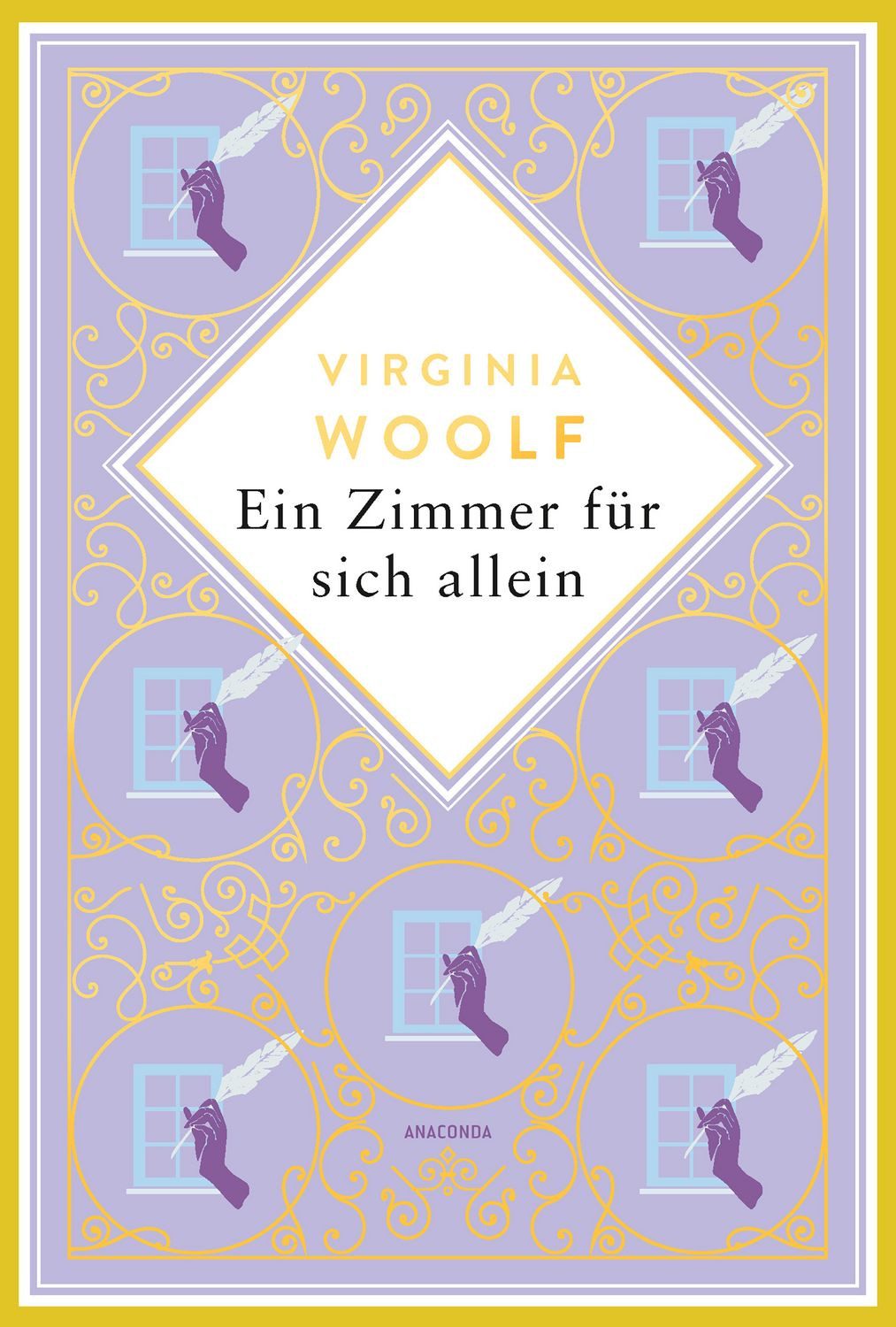 Virginia Woolf, Ein Zimmer für sich allein. Schmuckausgabe mit Goldprä / Virginia Woolf