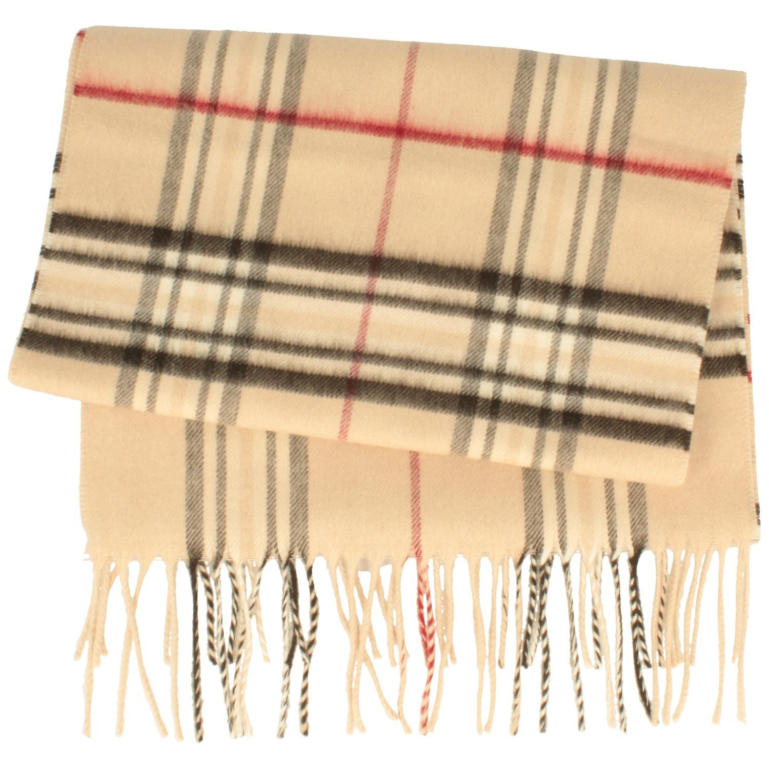 Breiter Schal, Cashmink im Tartan-Karo mit günstig online kaufen