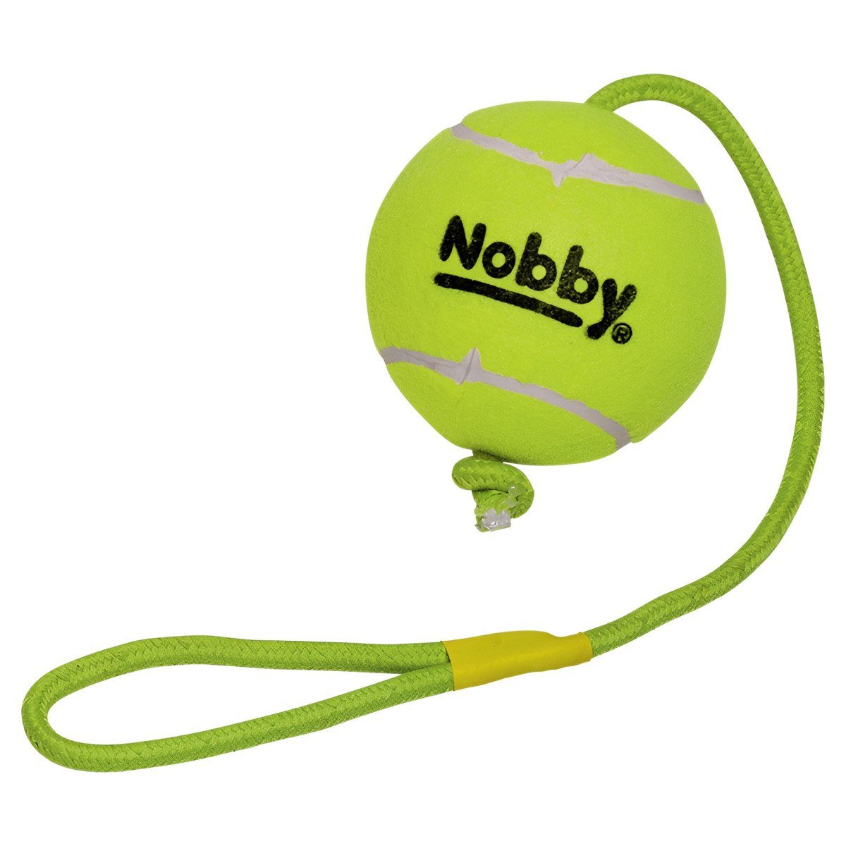 Tierball Tennisball mit Wurfschlaufe