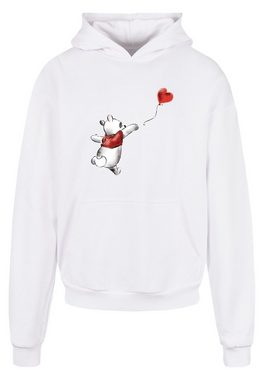 F4NT4STIC Sweatshirt Disney Winnie The Pooh & Balloon Herren,Premium Merch,Oversize,Kapuzenpullover,Bedruckt